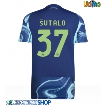 Maglie da calcio Ajax Josip Sutalo #37 Seconda Maglia 2025-26 Manica Corta